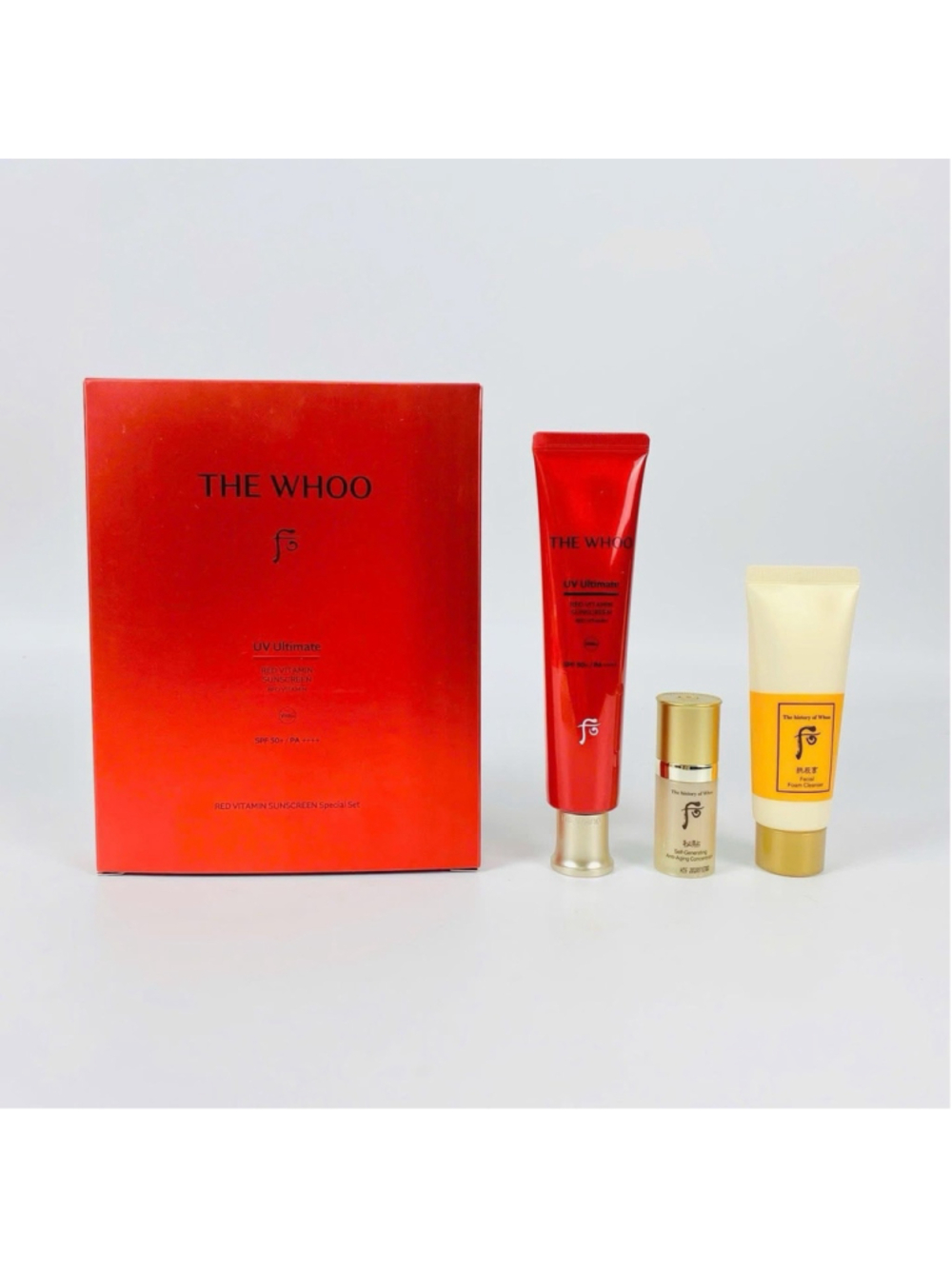 The History of Whoo UV Ultimate Red Vitamin Sunscreen 75ml Set SPF50+ / PA++++